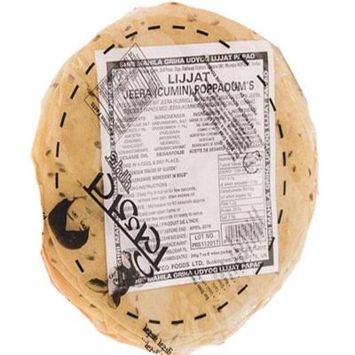 Lijjat Jeera Papad 200g